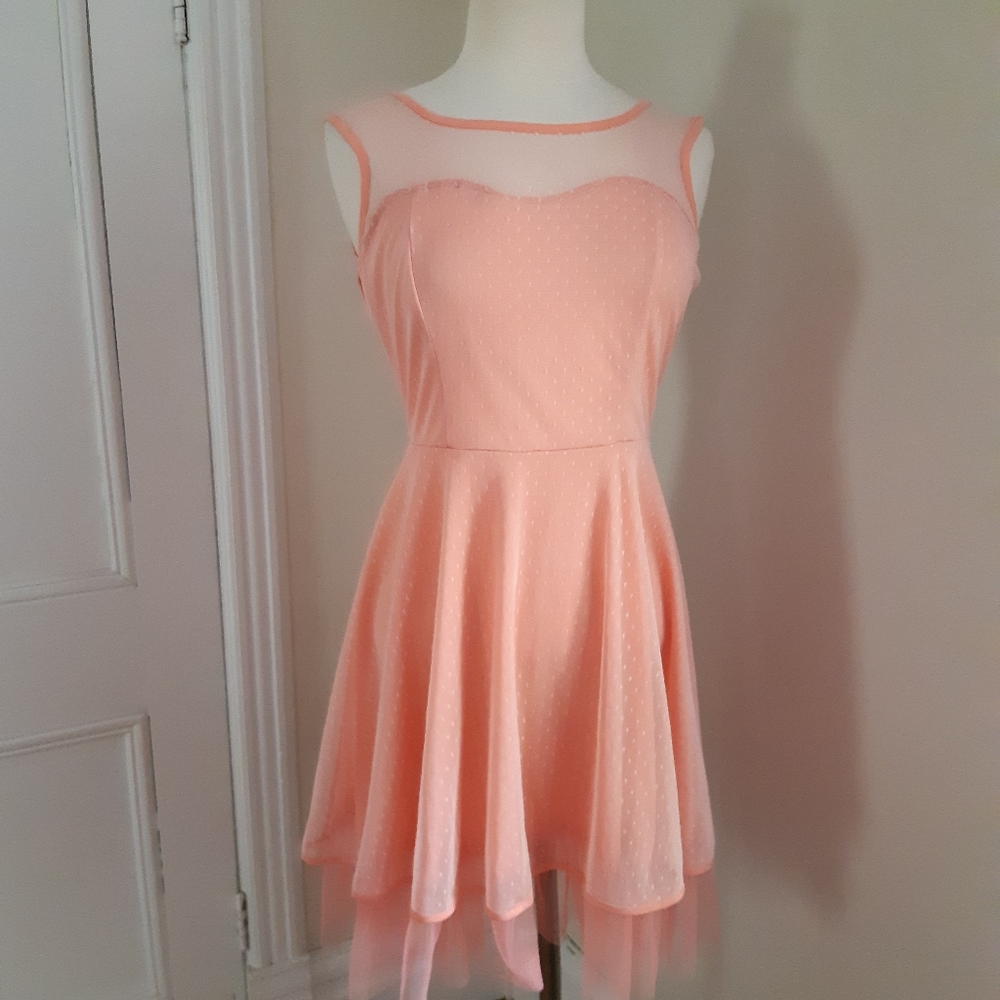 Mark Edwards Women's polka evening  Dress Size M,